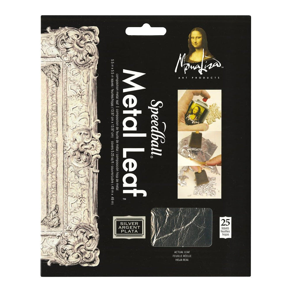 MONA LISA Composition Metal Leaf-Silver Aluminium