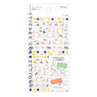 MIDORI Sticker Schedule 2455 Yoga