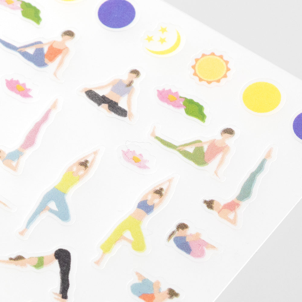 MIDORI Sticker Schedule 2455 Yoga