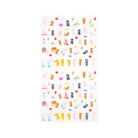 MIDORI Sticker Schedule 2456 Diet Animals