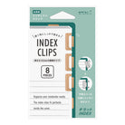 MIDORI Index Clip Chiratto Orange