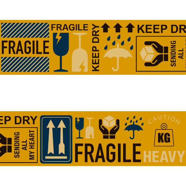 MIDORI Craft Tape Caution