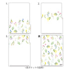 MIDORI 3-Pockets Clear Folder A4 Dried Flower