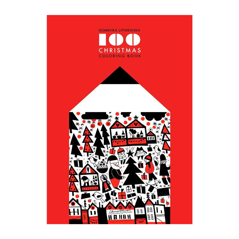 100 Christmas Colouring Book DOMINIKA LIPNIEWSKA Default Title