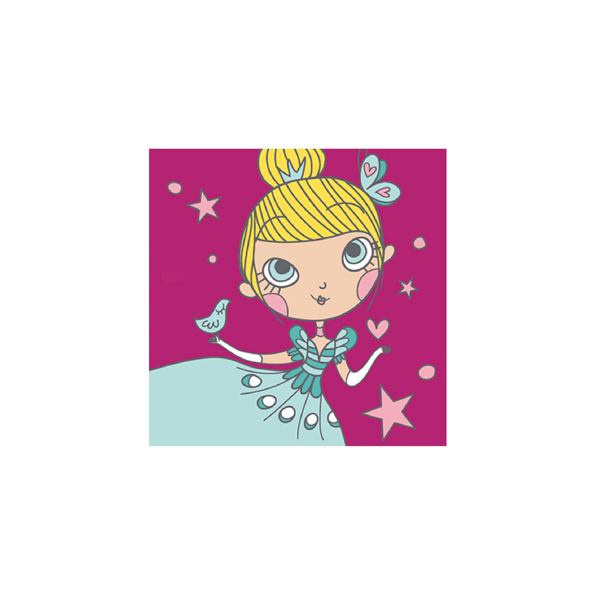 AVM Graffy Paint Princess 20x20cm Default Title