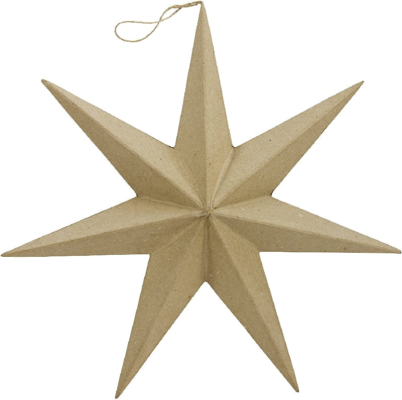 DECOPATCH Objects:Christmas-Star to Hang 30cm Default Title