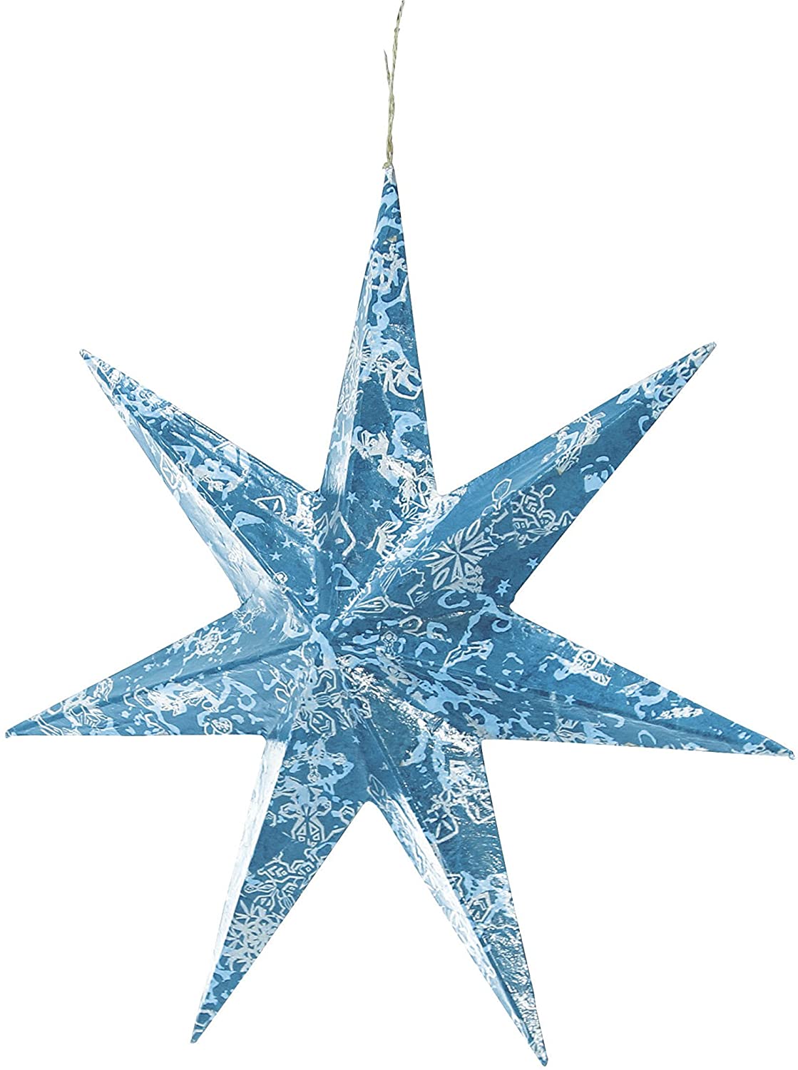 DECOPATCH Objects:Christmas-Star to Hang 30cm Default Title