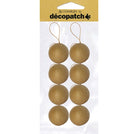 DECOPATCH Objects:Christmas-Set of 8 Balls 5cm Default Title