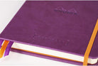 RHODIArama GoalBook Hardcover A5 Dot Purple