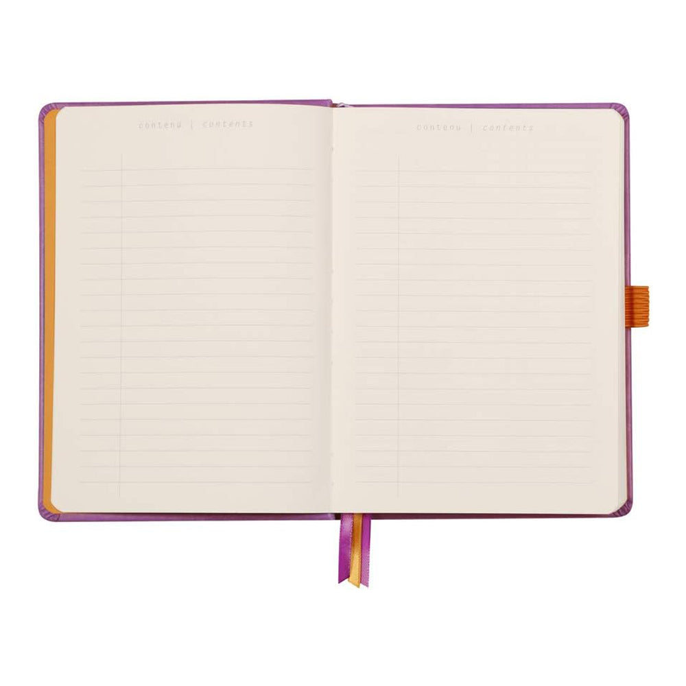 RHODIArama GoalBook Hardcover A5 Dot Lilac