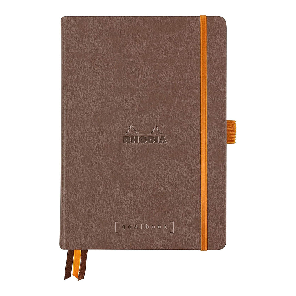 RHODIArama GoalBook Hardcover A5 Dot Chocolate