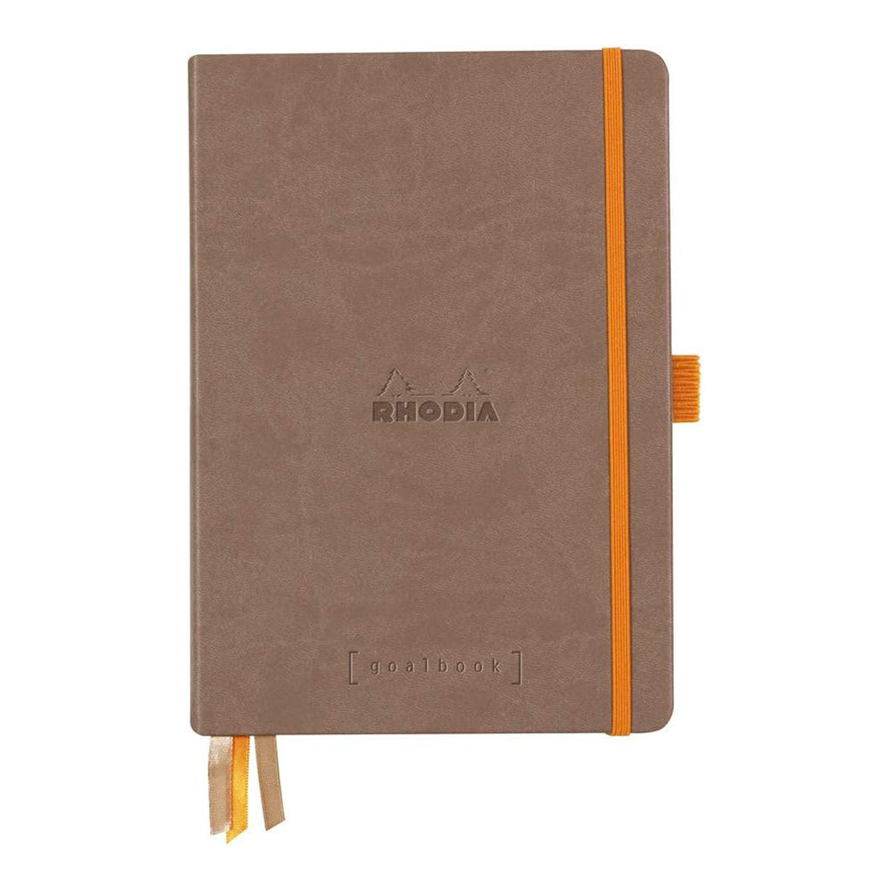 RHODIArama GoalBook Hardcover A5 Dot Taupe