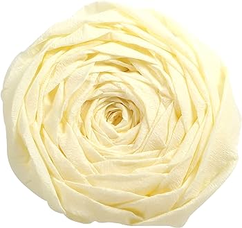CLAIREFONTAINE Crepe Paper Roll 75% 2.5x0.5M Ivory