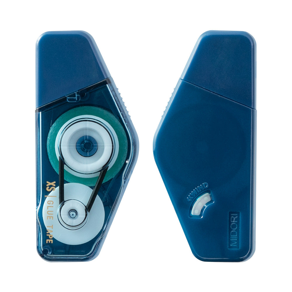 MIDORI XS Compact Glue Tape [Limited] Navy Blue