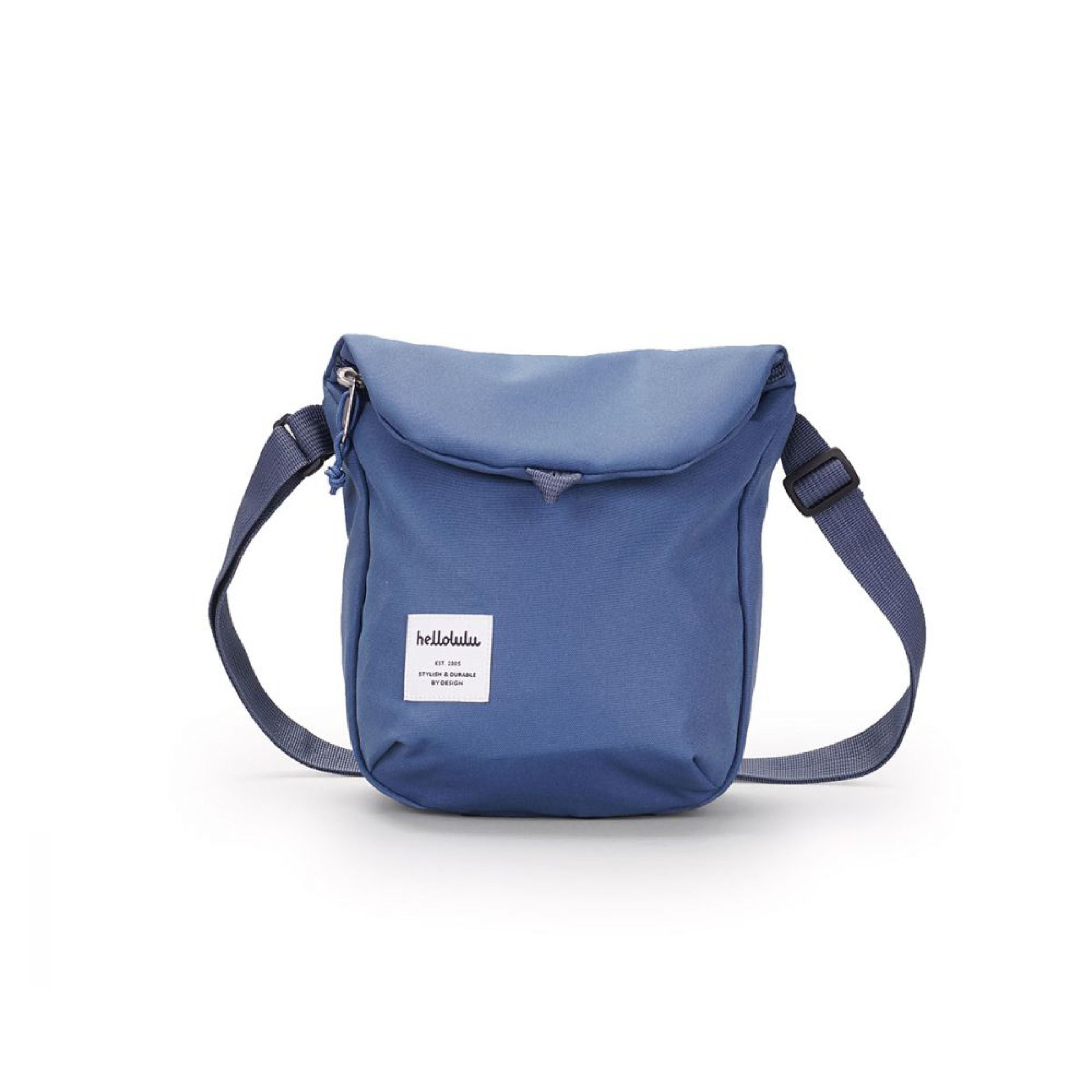 HELLOLULU Desi Sling Bag-Smoke Blue Default Title