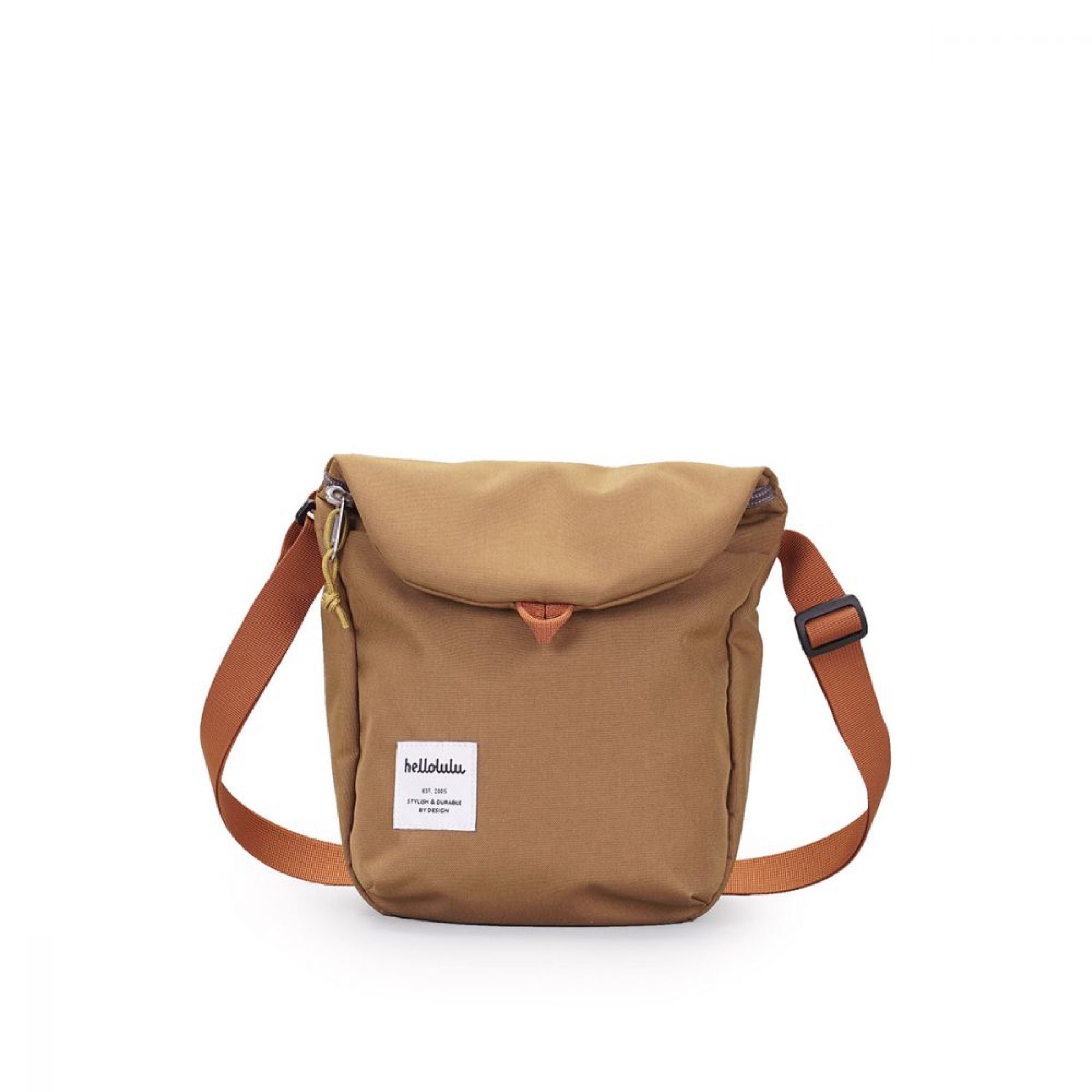 HELLOLULU Desi Sling Bag-Deep Khaki Default Title