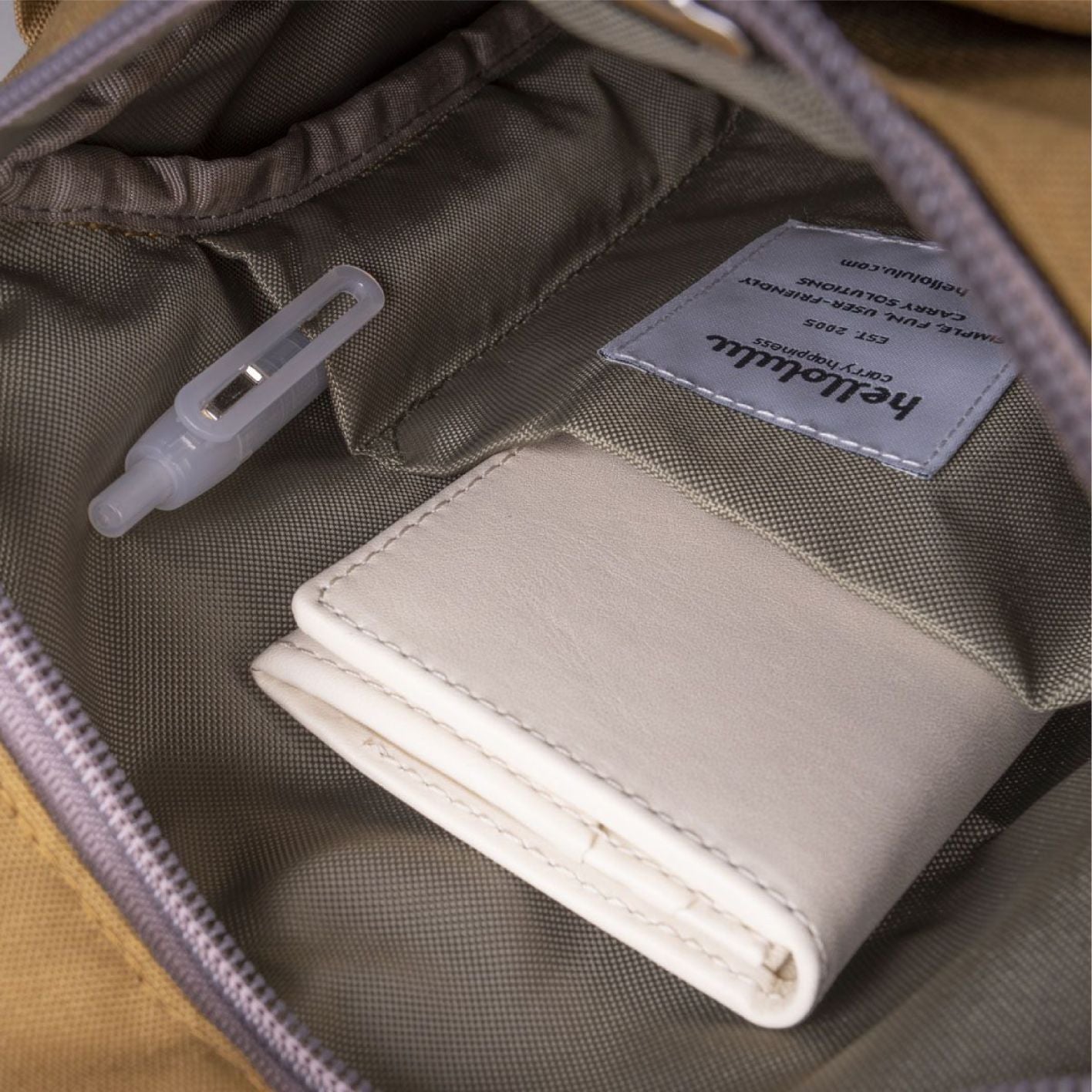 HELLOLULU Desi Sling Bag-Deep Khaki Default Title