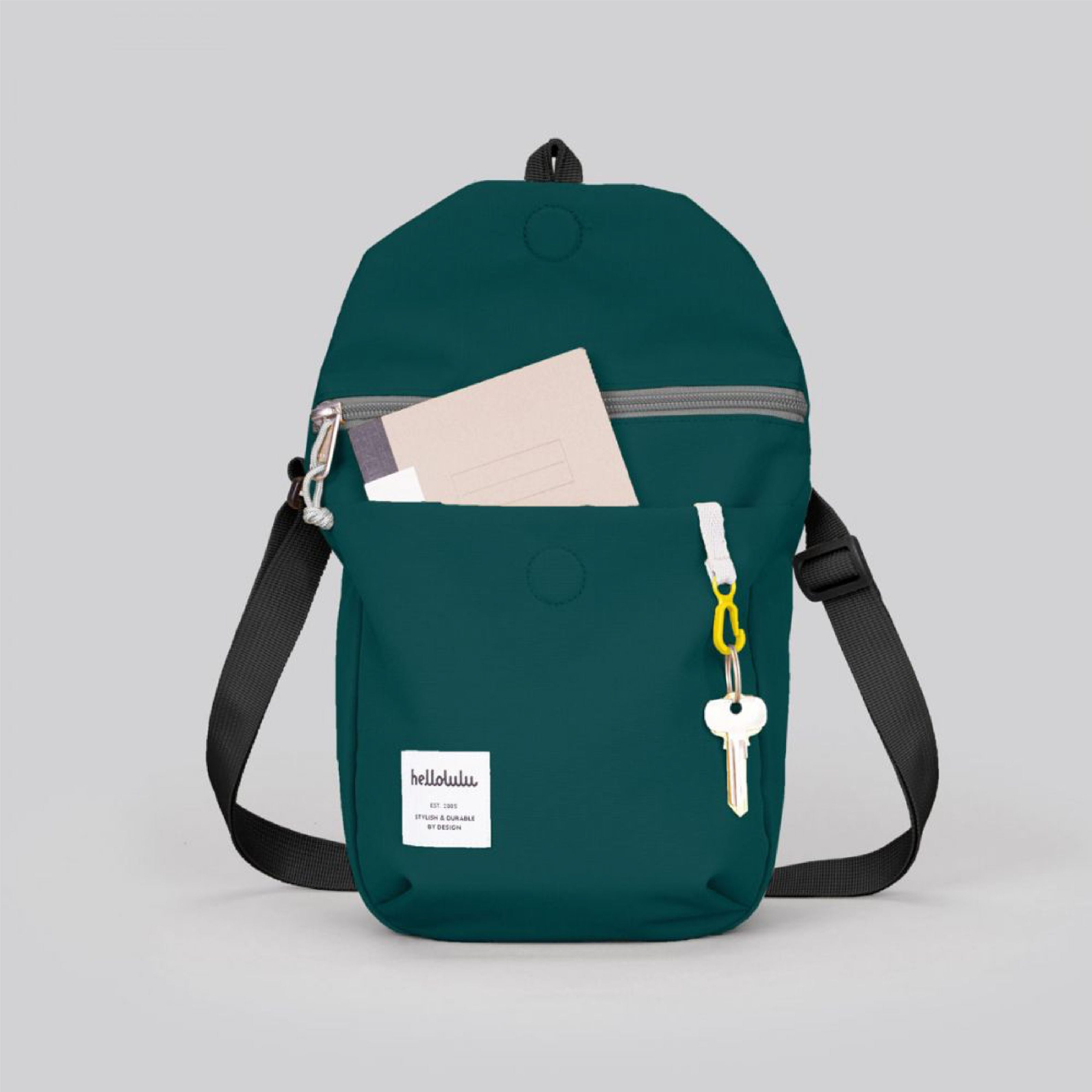 HELLOLULU Desi Sling Bag-Teal Default Title