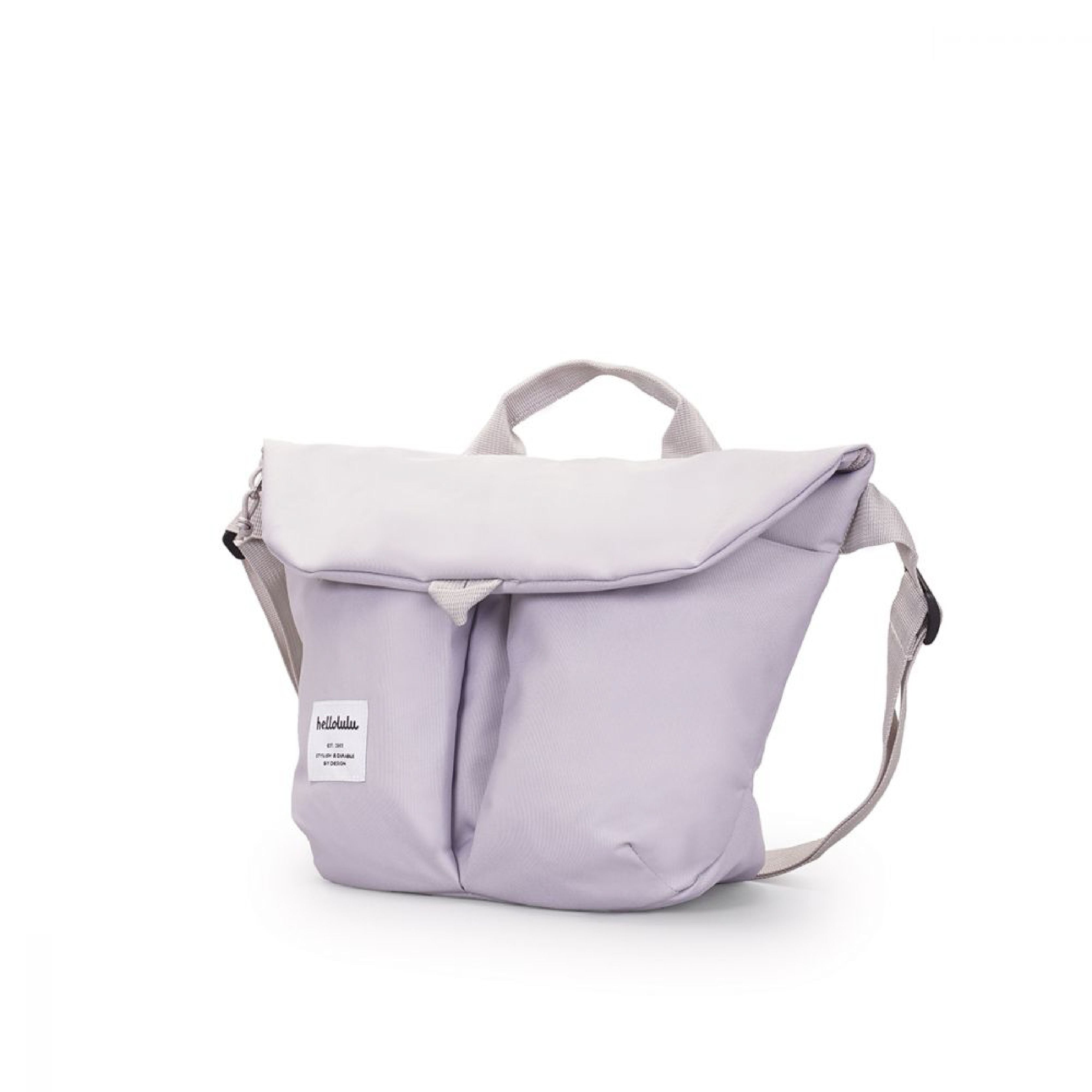 HELLOLULU Kasen Shoulder Bag-Light Gray Default Title