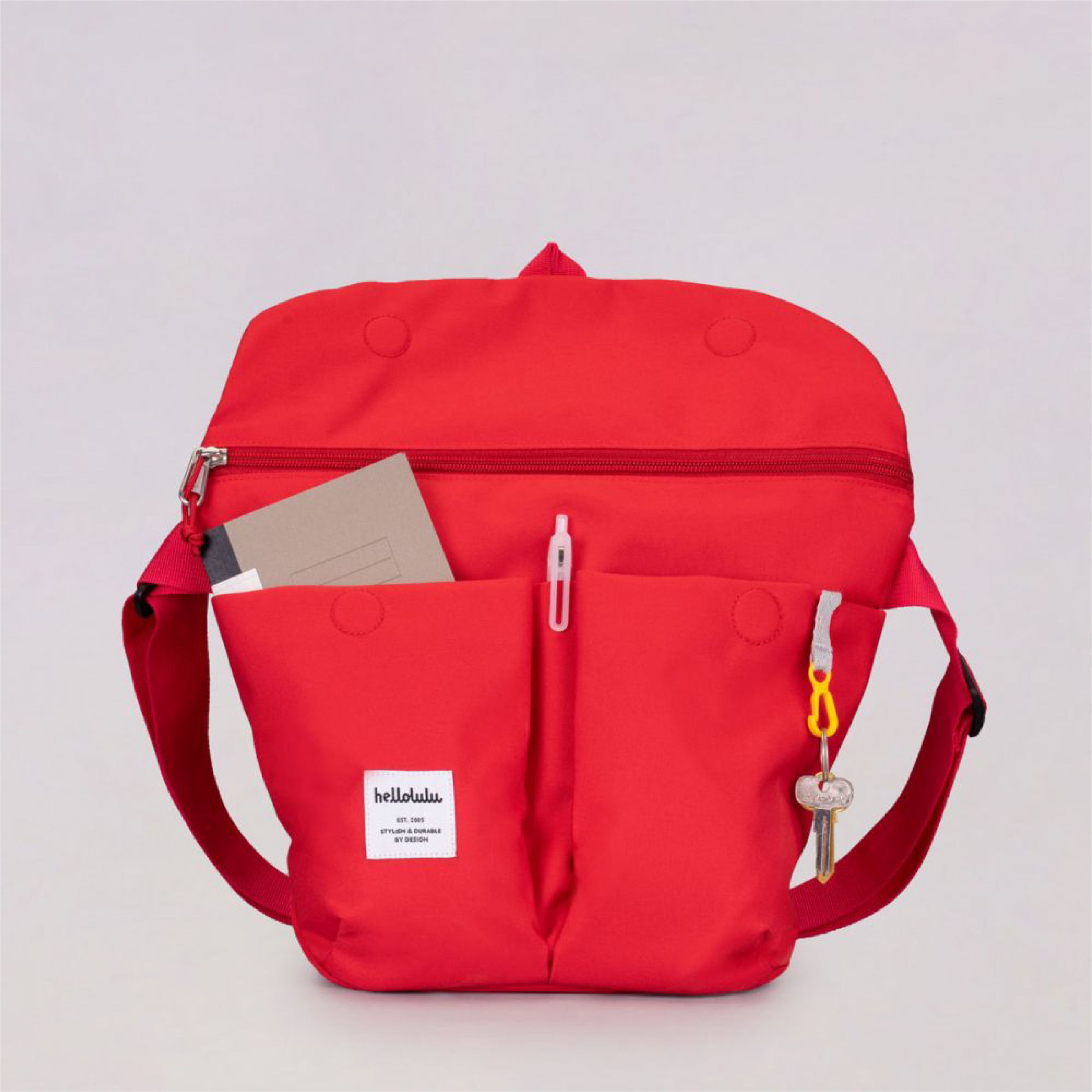 HELLOLULU Kasen Shoulder Bag-Ketchup Default Title