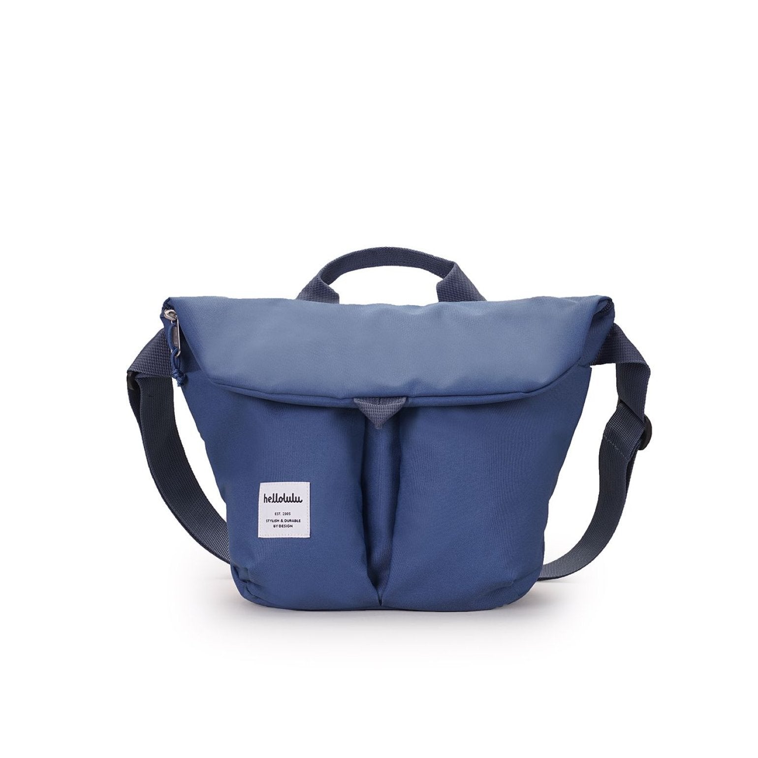 HELLOLULU Kasen Shoulder Bag-Smoke Blue