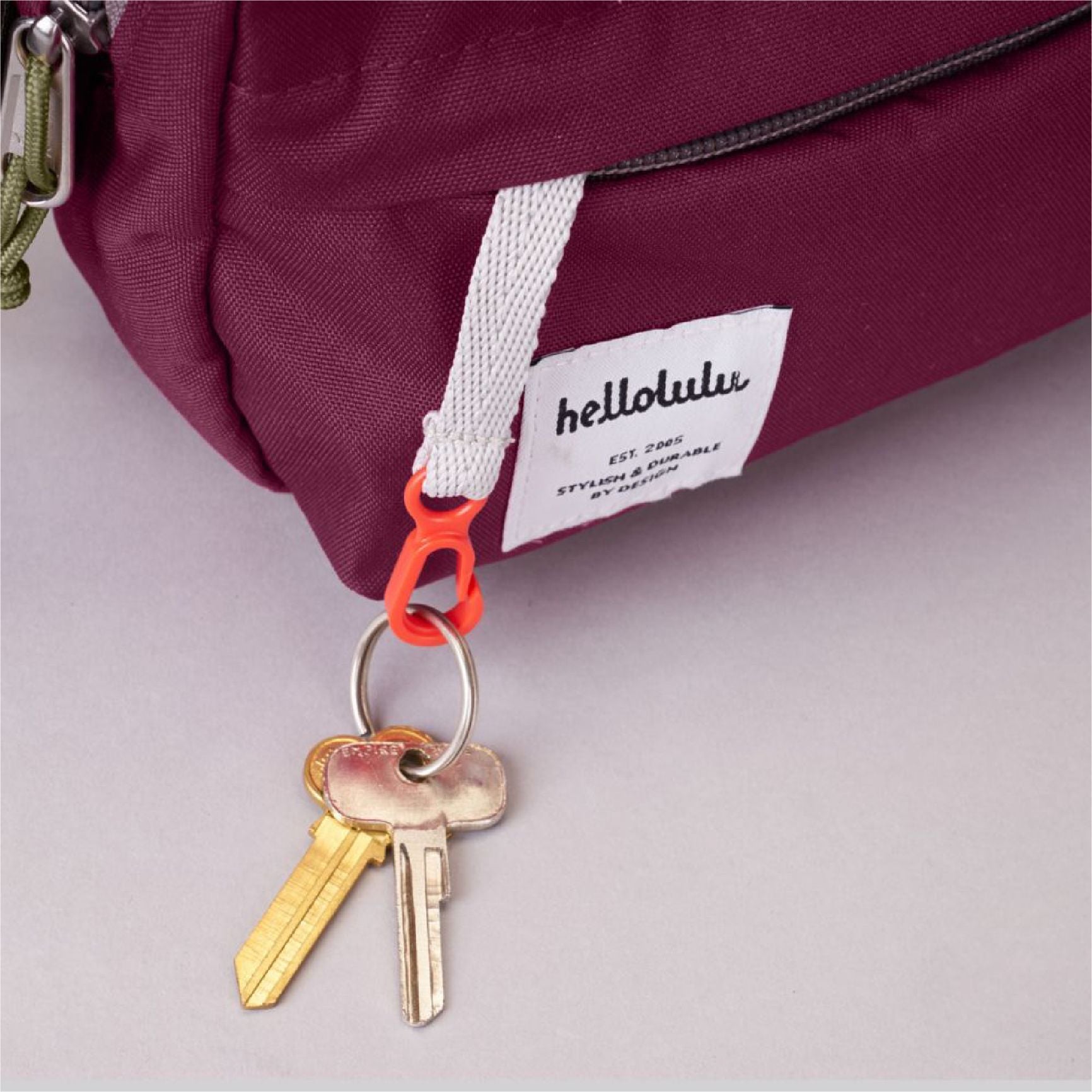 HELLOLULU Hollis Mini Bag-Wine Default Title