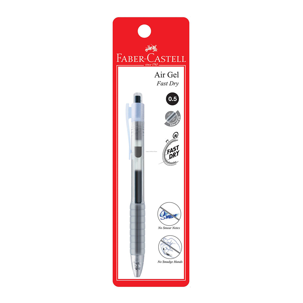 FABER-CASTELL Air Gel 0.5mm 640102 Black 1BC