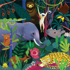 Glow in the Dark Puzzle 500pc Jungle Illuminated