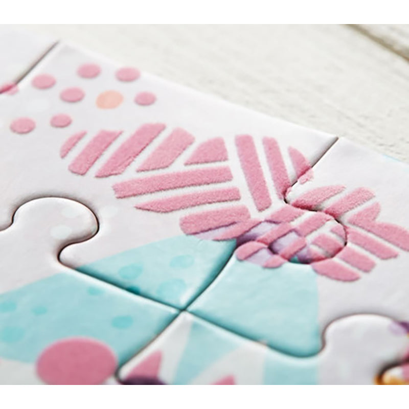 Fuzzy Puzzle 42pc Llama Land