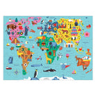 Geography Puzzle 78pc Map of the World 1216771