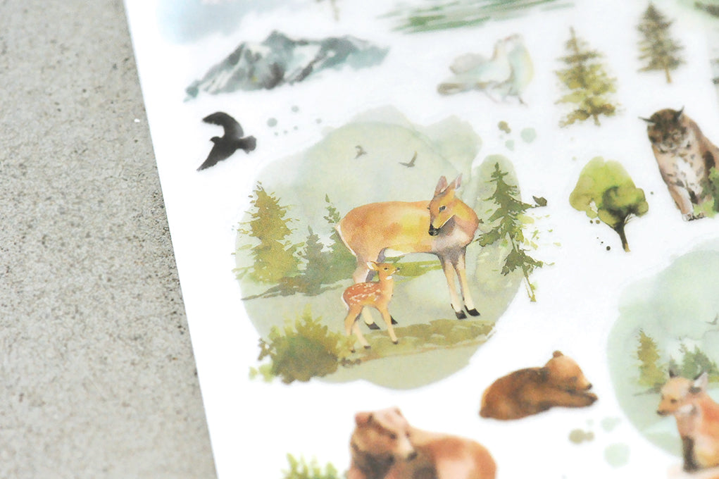 MU Print-On Sticker 2s 096-The Fairy Tale of Green
