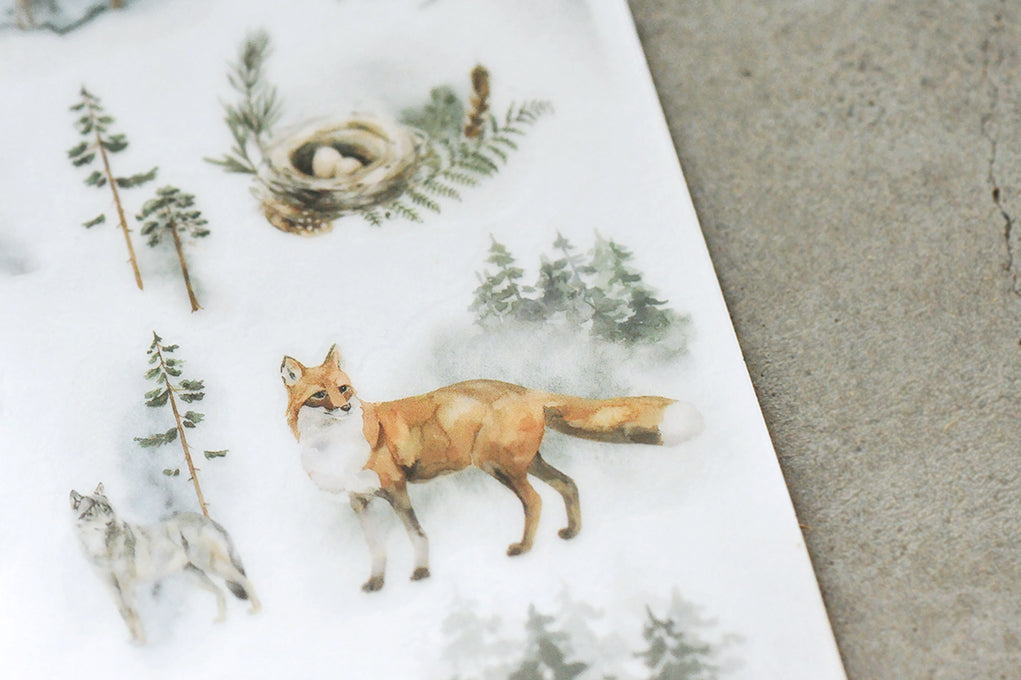 MU Print-On Sticker 2s 097-Forest Mist