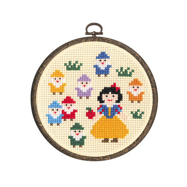OLYMPUS Cross Stitch Kit 15.5x15.5cm Snow White
