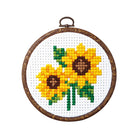 OLYMPUS Cross Stitch Kit 13x13cm Sunflowers