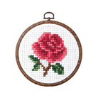 OLYMPUS Cross Stitch Kit 13x13cm Rose