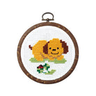 OLYMPUS Cross Stitch Kit Dog & Ladybug