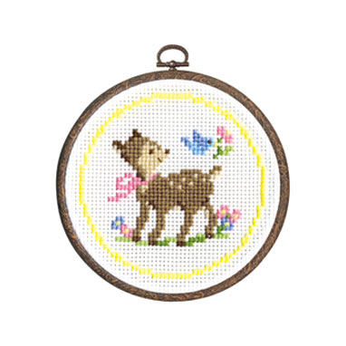 OLYMPUS Cross Stitch Kit Deer & Bird