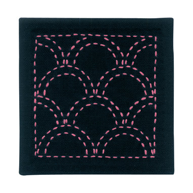 OLYMPUS Sashiko Coaster Kit #SK-262 10x10cm