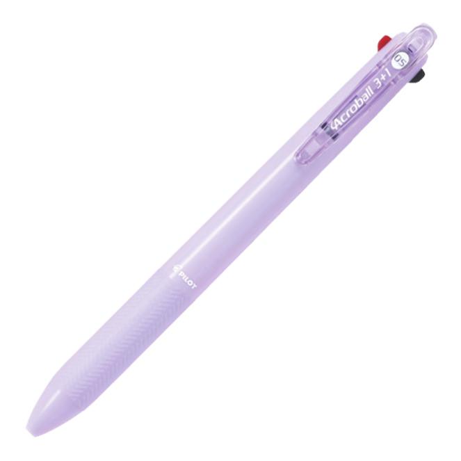 PILOT Acroball 3+1 Ball Pen+Pcl EF Lavendar
