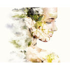 CLAIREFONTAINE Hedera Raffia Pot 7x9.5cm Royal Blue/Natural Default Title