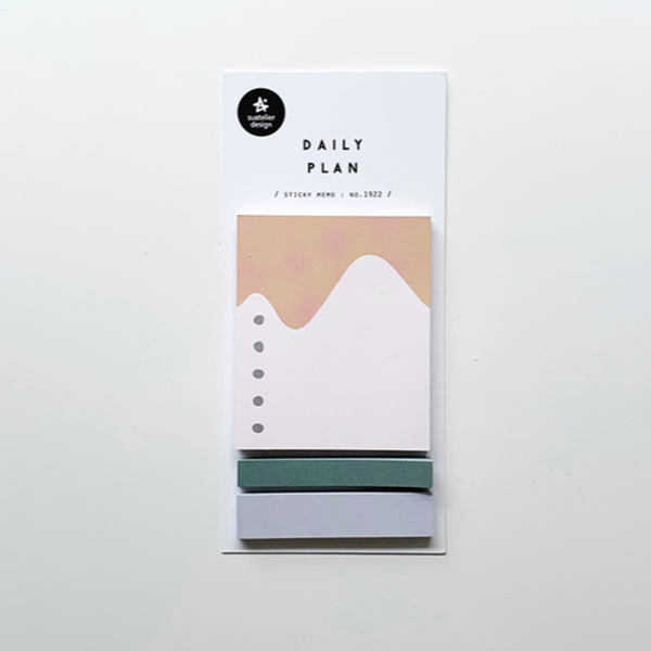 SUATELIER Sticky Memo II No. 1922: Daily Plan.17