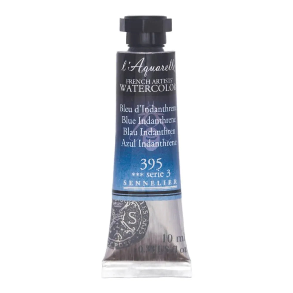 SENNELIER L'Aquarelle 10ml S3 395 Blue Indanthrene