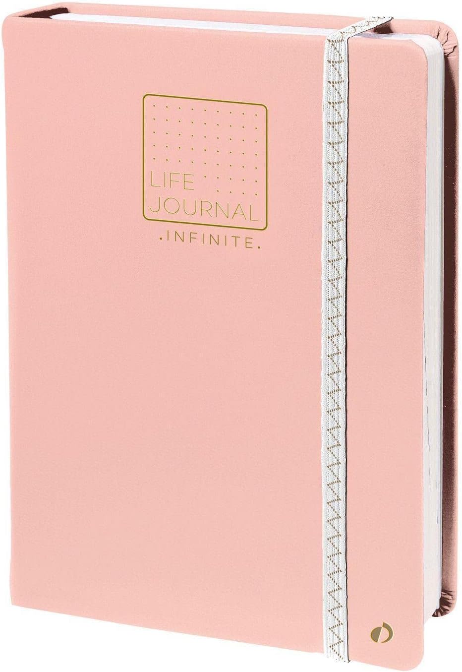 QUO VADIS Life Journal Infinite 15x21cm Coral Pink Default Title