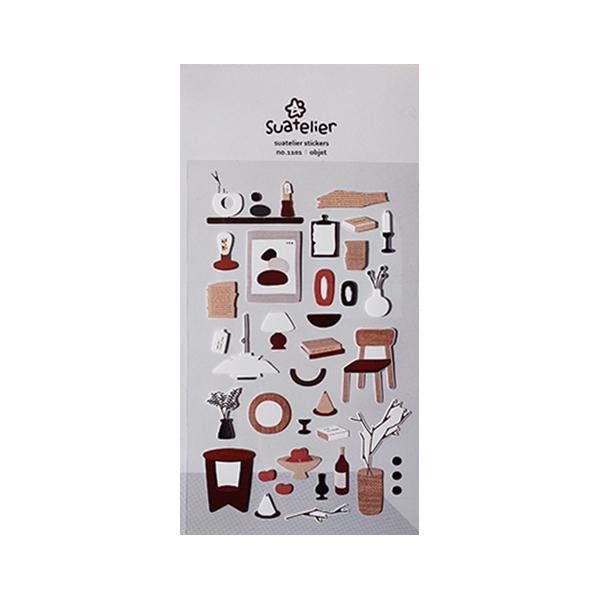 SUATELIER Stickers No.1101: Objet