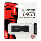 KINGSTON Thumbdrive 64GB USB 3.0 DT100G3 Default Title
