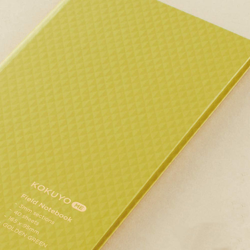 KOKUYO ME Field Notebook 3mm Grid Grayish Black Default Title