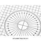 MIDORI Protractor Plastic Sheet B5