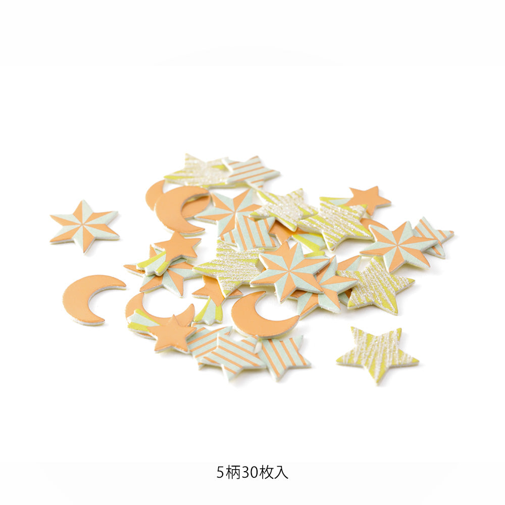 MIDORI Sticker PCM 2517 Decoration Star