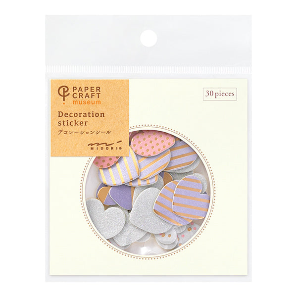 MIDORI Sticker PCM 2518 Decoration Heart