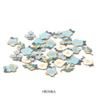 MIDORI Sticker PCM 2521 Decoration Flower Blue